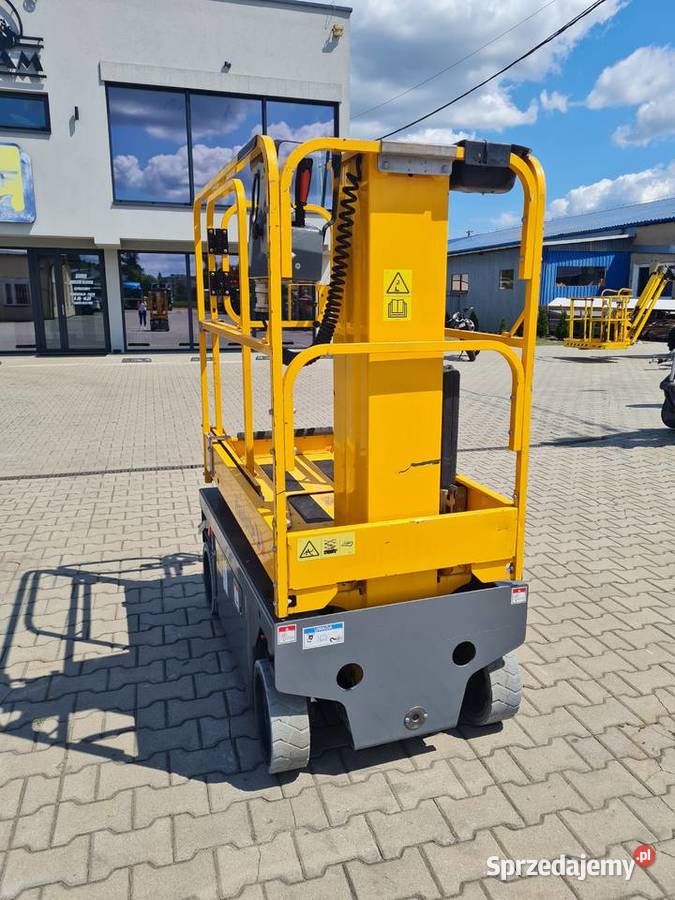 Podnośnik elektryczny masztowy Haulotte Sta 6 Dźwigi, podnośniki małopolskie Dąbrowa Tarnowska sprzedam