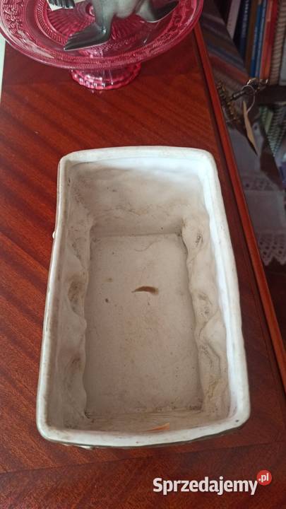 Doniczka z 3 aniołkami Z dwóch stron Osłonka sprzedam