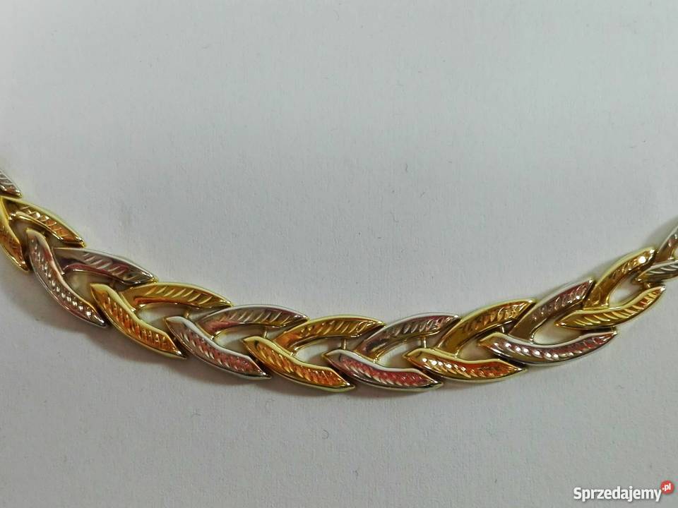 Złoty naszyjnik p585 Białystok