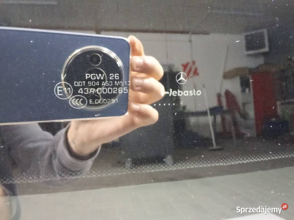 Szyba Dachowa Mercedes W166 Komplet Możliwość