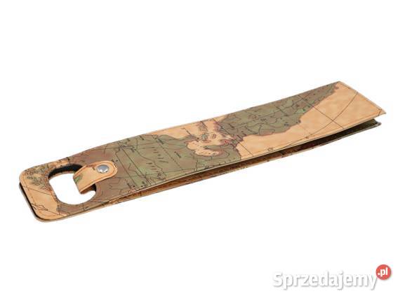 Torba na Wino Mapa Świata Ozdobne Etui na Ostrowy nad Okszą