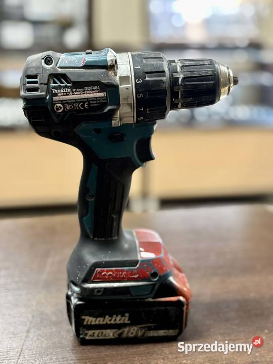 Wkrętarka Makita 18V DDF484Z bateria 50Ah Elbląg sprzedam
