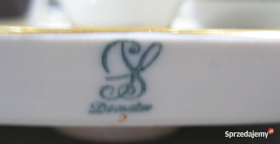 Przedwojenna Porcelana Potschapel Dresden mazowieckie
