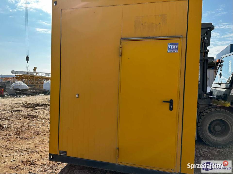 KONTENER BIUROWY SZATNIA ZAPLECZE BUDOWY