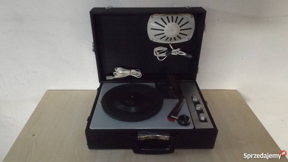 Gramofon walizkowy Unitra Fonica WG 550 Grodziczno sprzedam