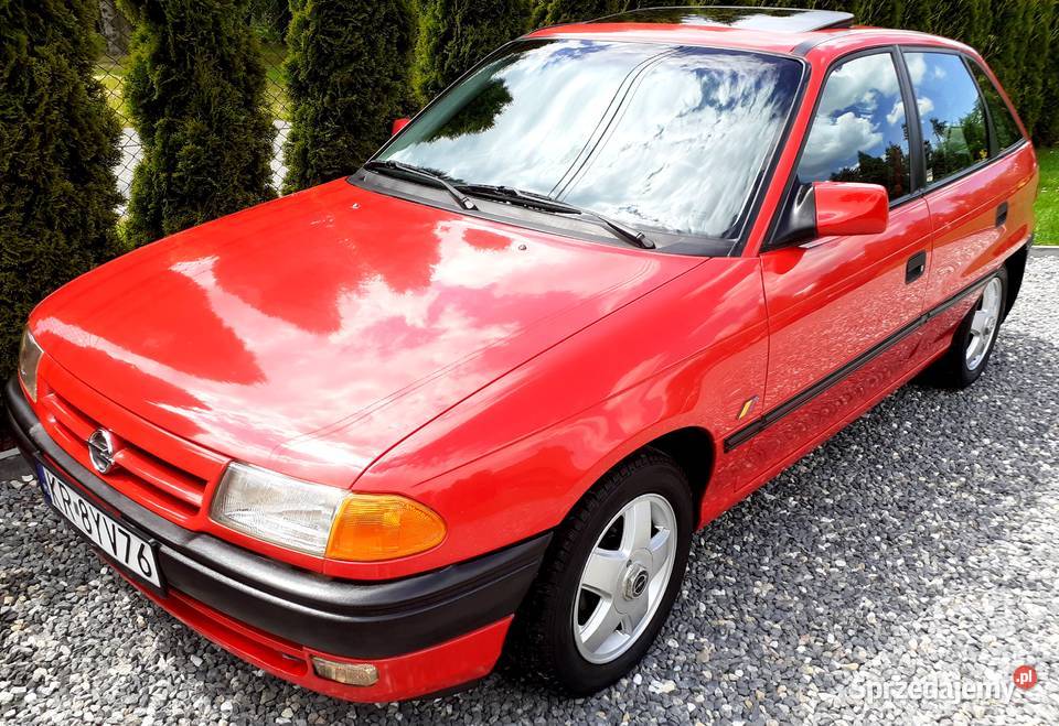 Opel Astra RARYTAS 95000 Klimatyzacja Szyberdach 95000km małopolskie Kraków