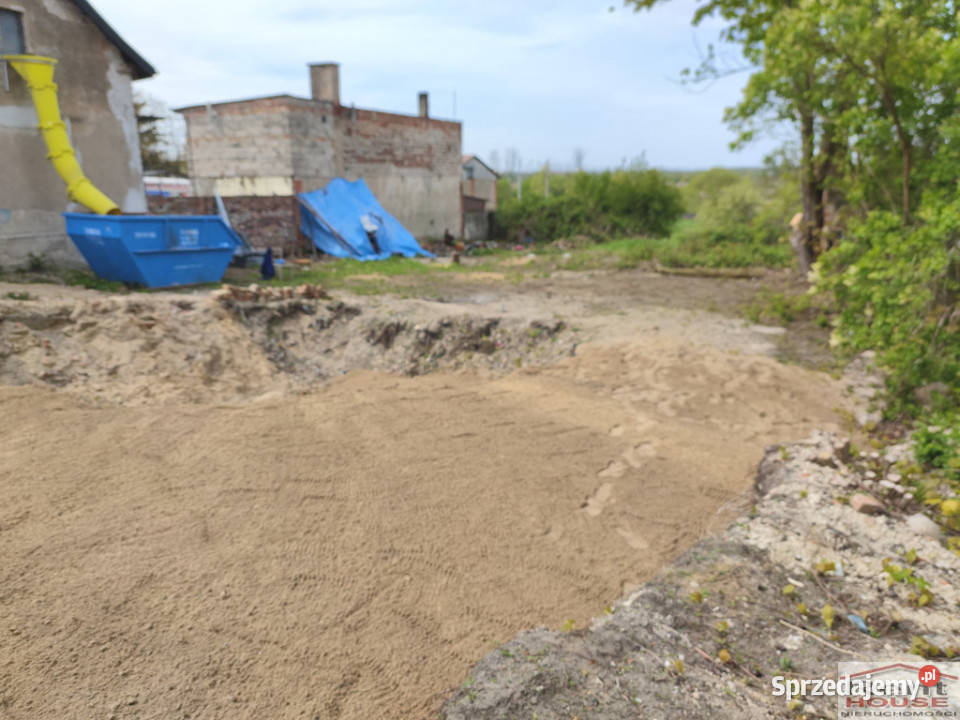 Działka budowlana z WZ Szczecin Klucz asfalt sprzedam