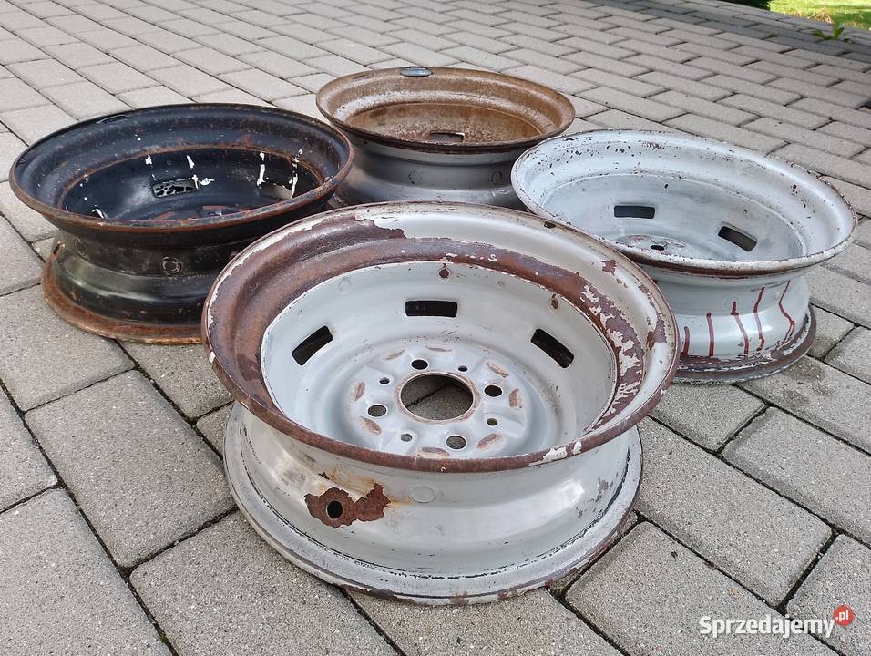 Komplet Felg Fiat 126p stalowe Bielsko-Biała sprzedam