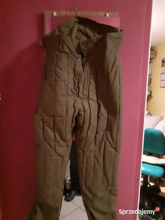 spodnie zimowe pikowane