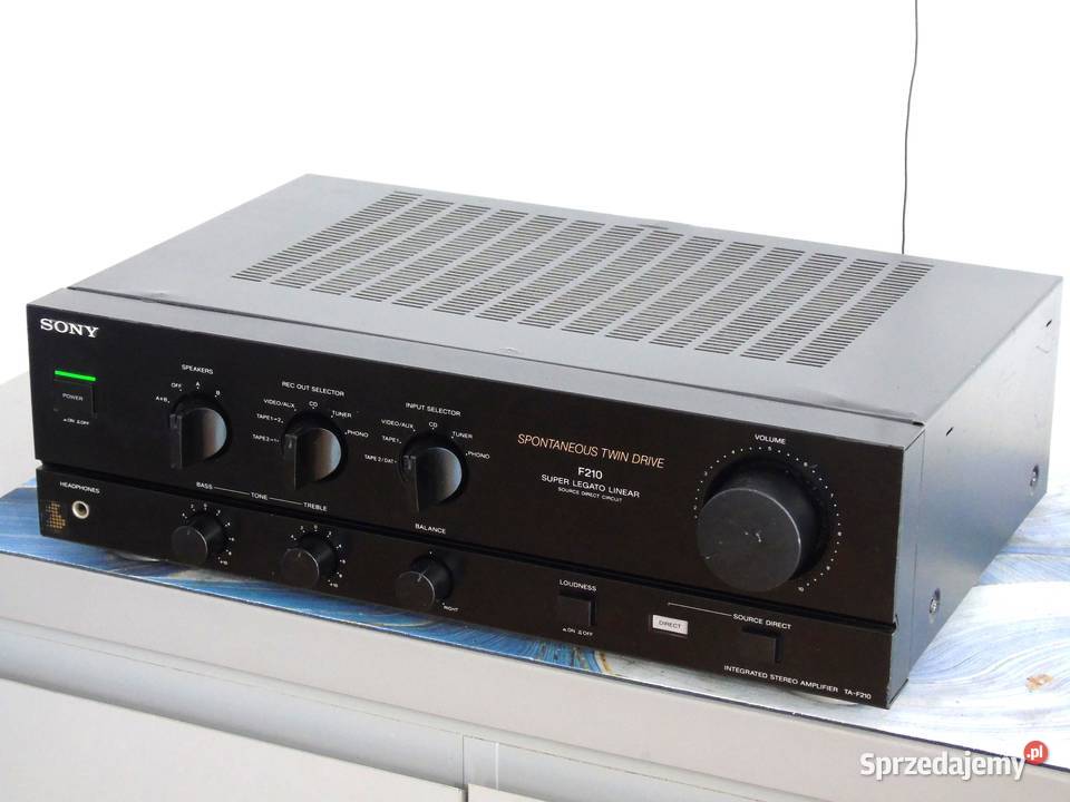 Wzmacniacz Sony TAF210 sprawny i mocny DOSTAWA Jasło