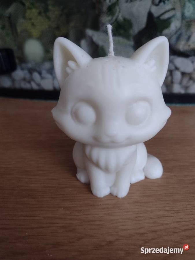 Świece sojowekotek Anioł dziewczyna z koniem Myszków