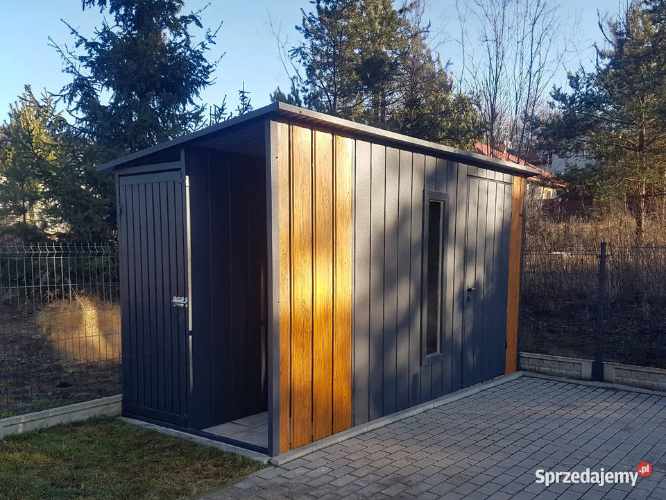 Domek ogrodowy 322m zadaszenie 082 m Złoty dąb Nowy Sącz