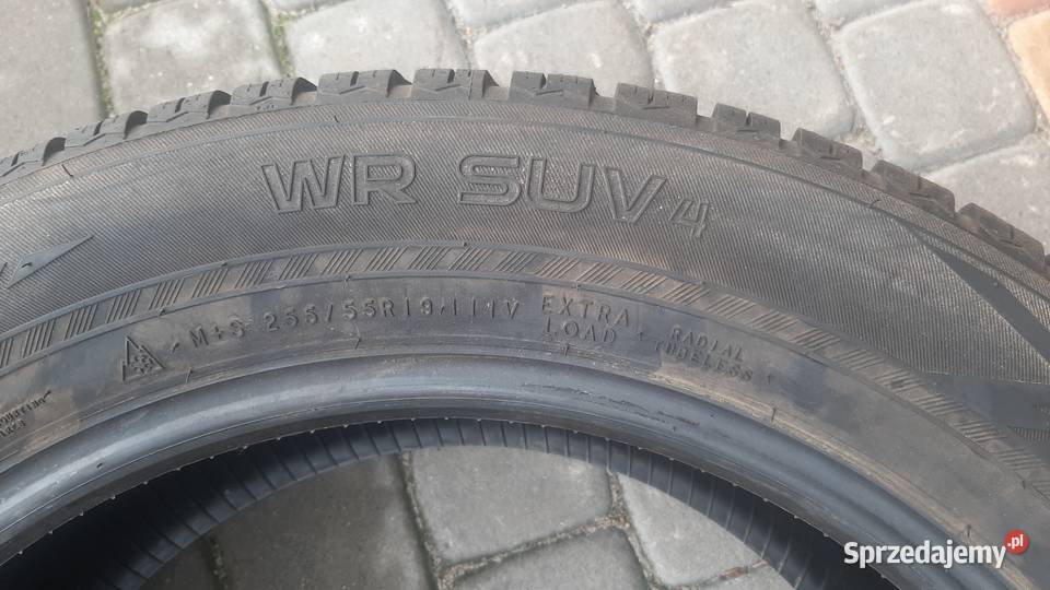 Opony zimowe 25555R19 zima Mrozy