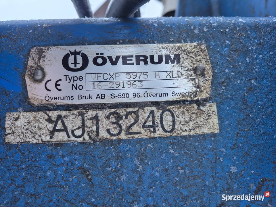 Pługi Overum CX5975 5 skibowy mazowieckie Szańków