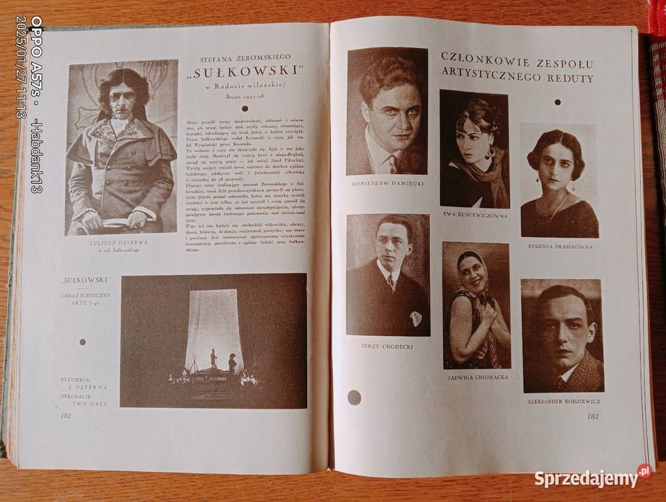 Polski teatr współczesny edycja z 1935r Bychawka Trzecia