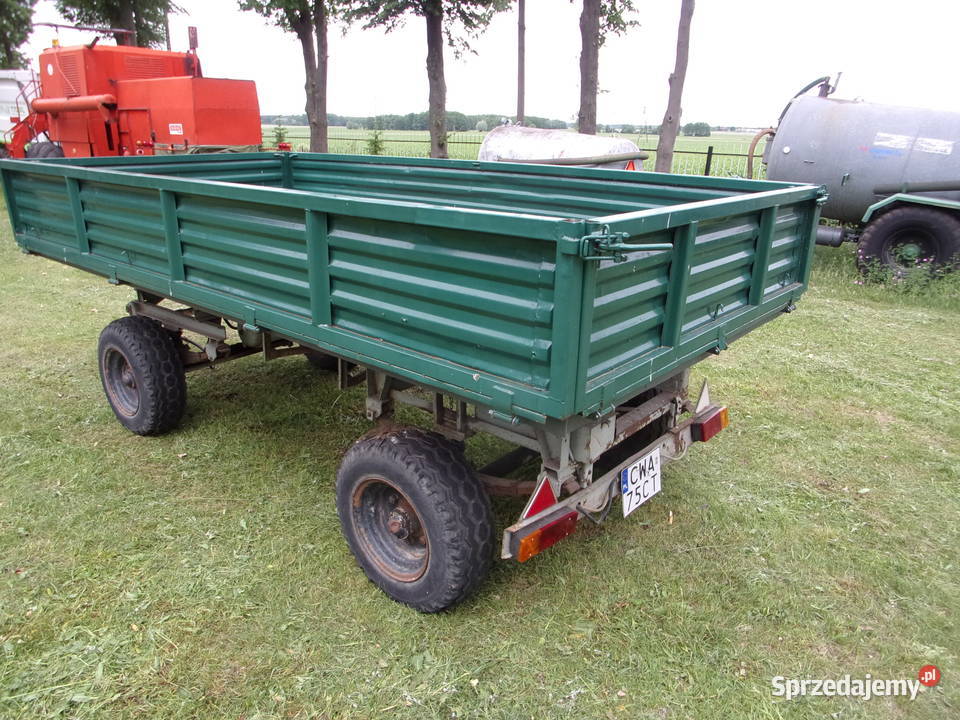 Przyczepa D73205 AUTOSAN 4tony w RadMasz Opoczno Maszyny rolnicze