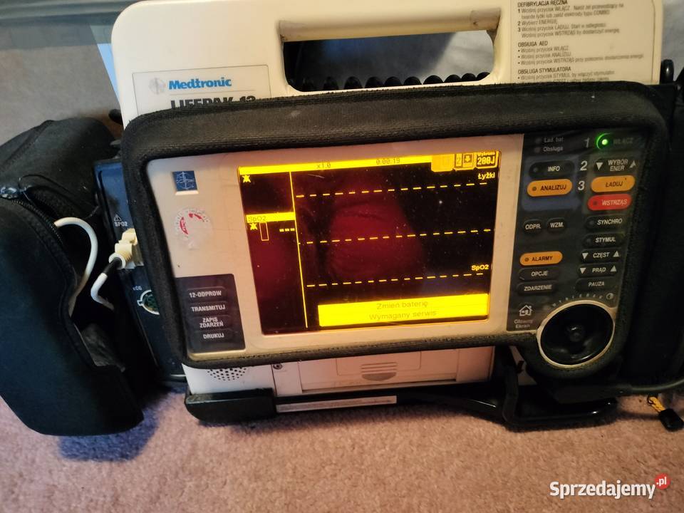 defibrylator lifepak 12 Drągowina