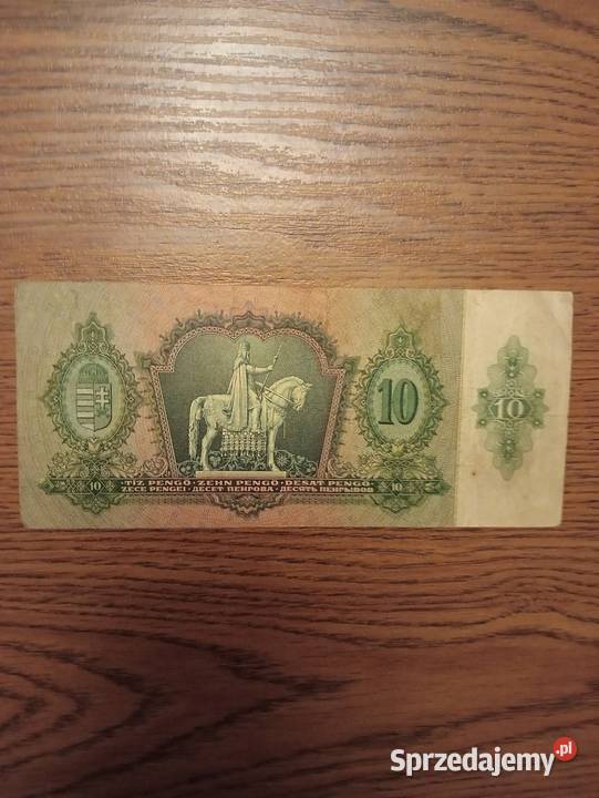 Banknot Węgry 10 Pengo 1936r Leszno sprzedam