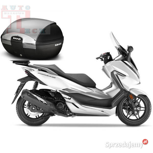 HONDA FORZA 125 201520 STELAŻ KUFER 45L SREBRNY kufry Mrągowo