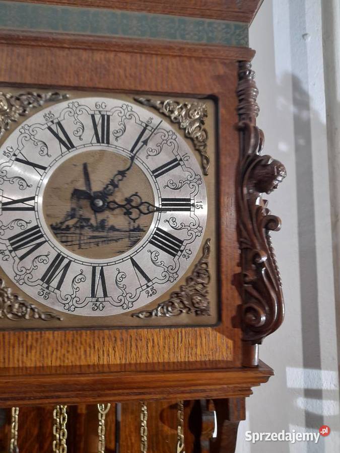 Wiszący zegar ścienny holenderski kwadransowy podkarpackie Rzeszów