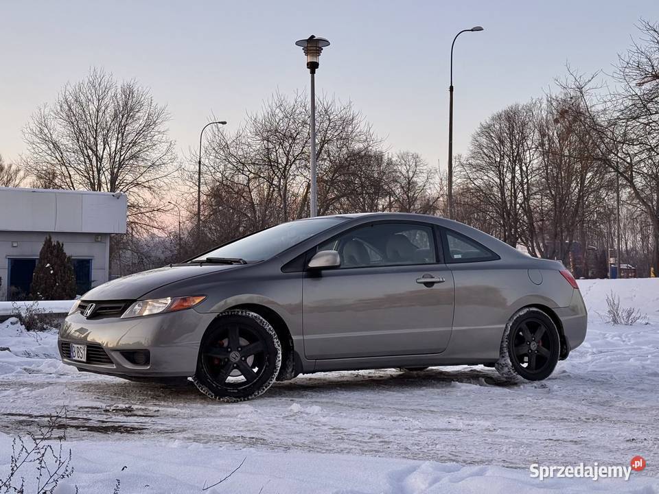 Honda Civic Coupe BEZ RDZY Vtec Ładna sztuka Rok produkcji 2007 podlaskie Białystok