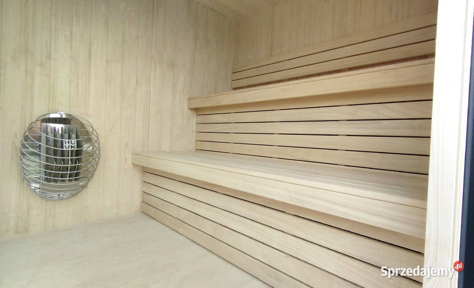 SAUNA ogrodowa KWADRATOWA Domek 230x230 OKNO Nowy Targ