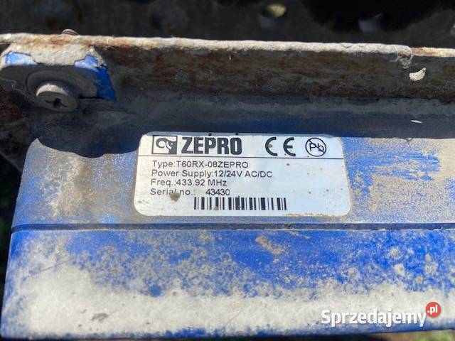Sterowanie Radiowe Receiver Typ T60RX08 Zepro Maszewo