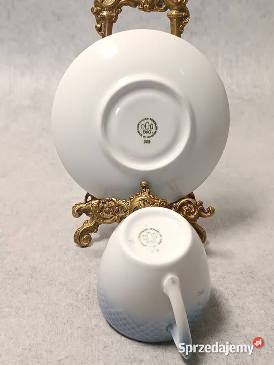 BG Bing Grondahl Duet Filiżanka Mewa Bl Msen Porcelana i szkło zachodniopomorskie Dobrzany