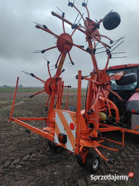 Przetrząsarka Kuhn GF 7501 i GF 3701 Uniejów