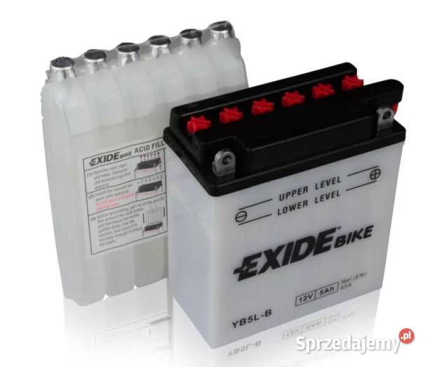 Akumulator motocyklowy 5Ah EXIDE EB5LB YB5LB 12V Płock