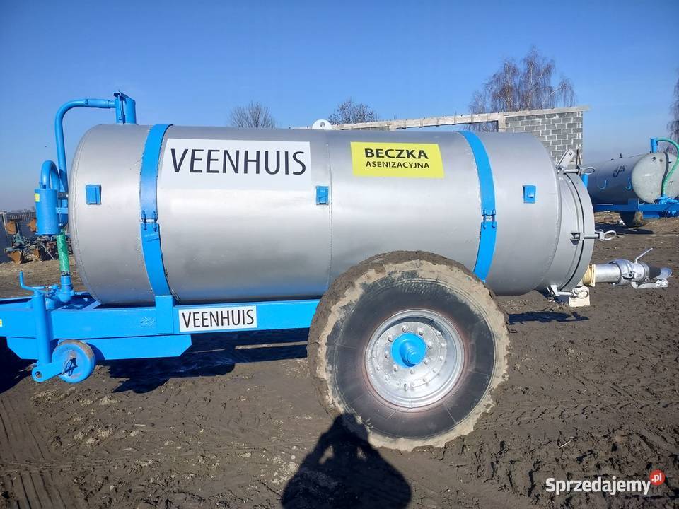 Beczka asenizacyjna beczkowoz 4500 litra ocynk nieuszkodzony Radziejów