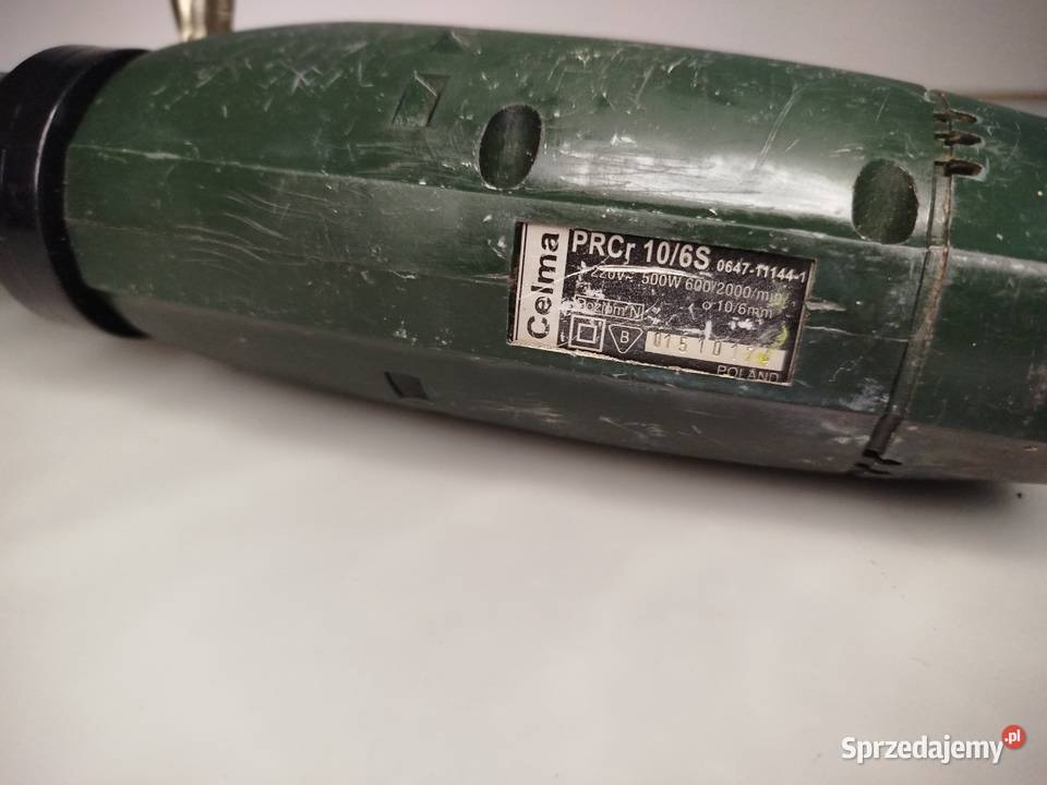 Wiertarka CELMA 500Watt plus dodatki łódzkie Zgierz
