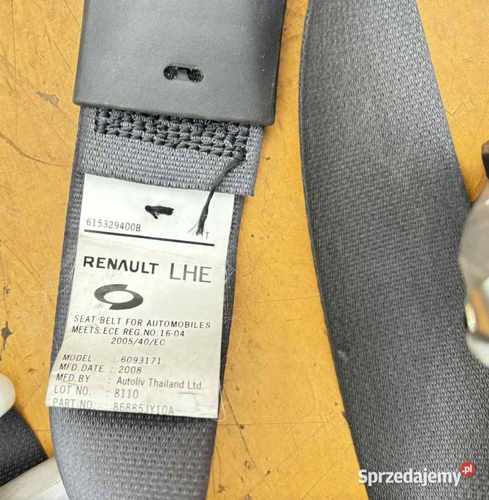 RENAULT KOLEOS I PAS PASY BEZPIECZEŃSTWA Radom