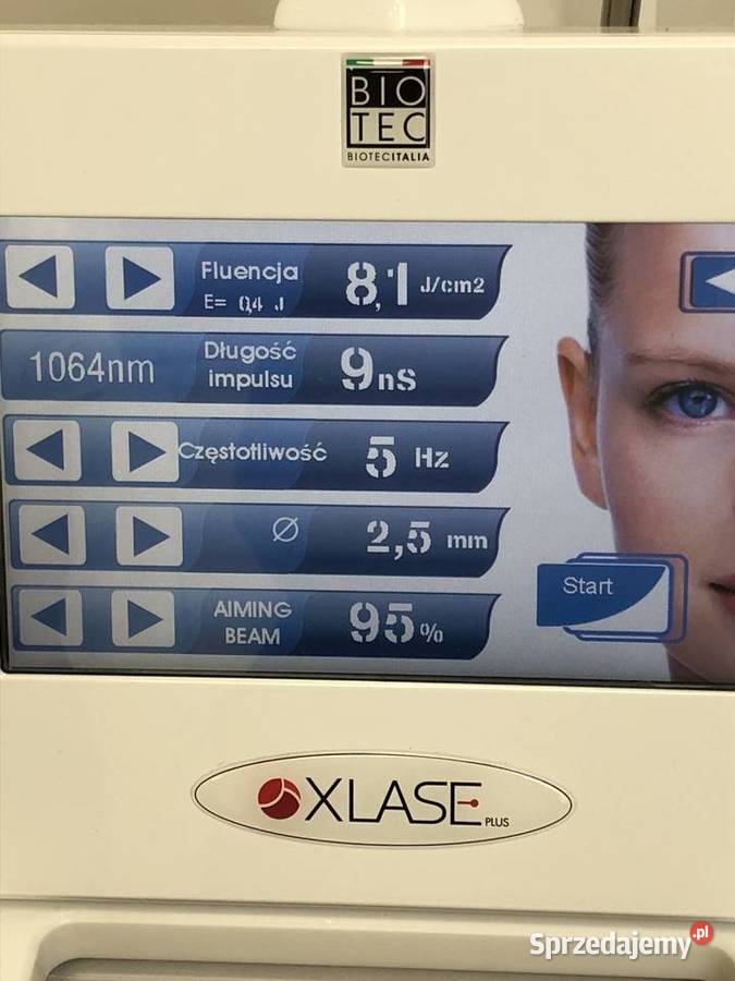 Laser XLase sprzedam Wyposażenie salonów Poznań
