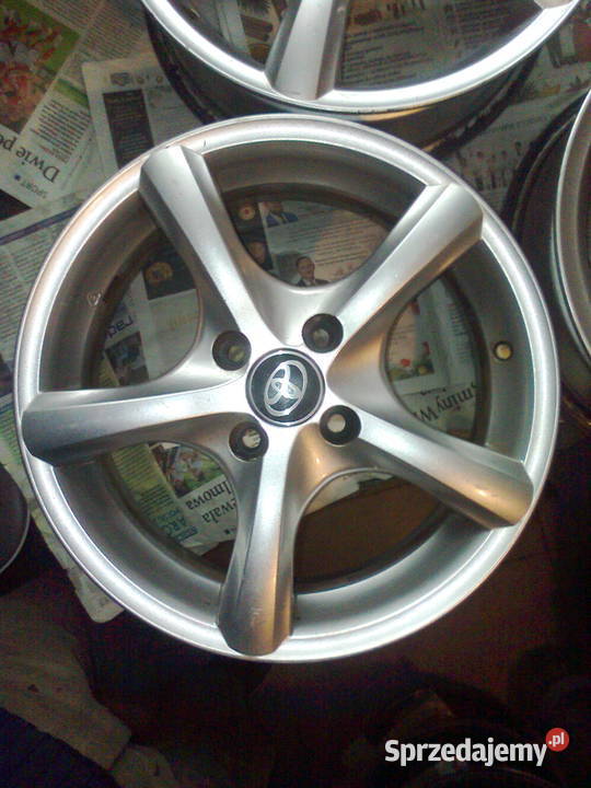 Felgi aluminiowe 15 Toyota Honda Opel Średnica 15" podkarpackie Jarosław