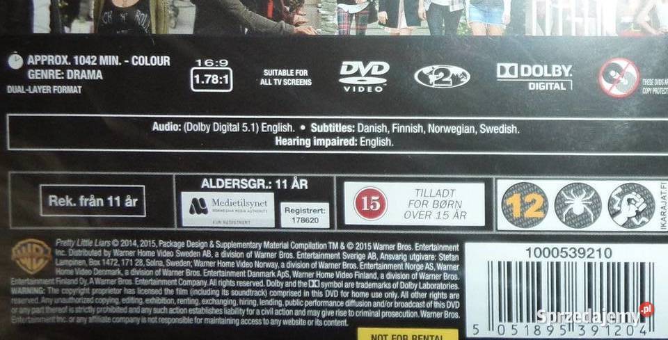 Pretty Little Liars Słodkie kłamstewka english 5 Filmy Rzeszów