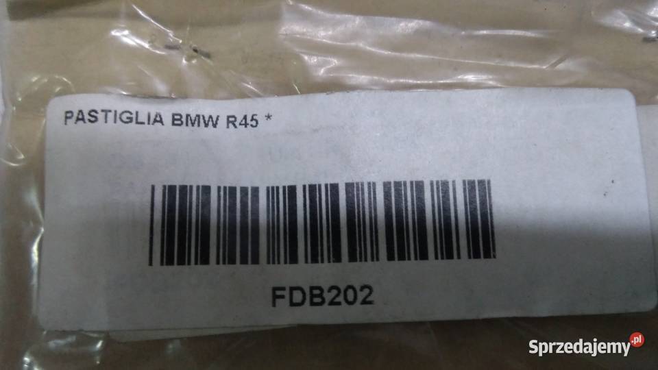 KLOCKI HAMULCOWE PRZÓD BMW R 45 R 65 R45 R65 Bielsk Podlaski