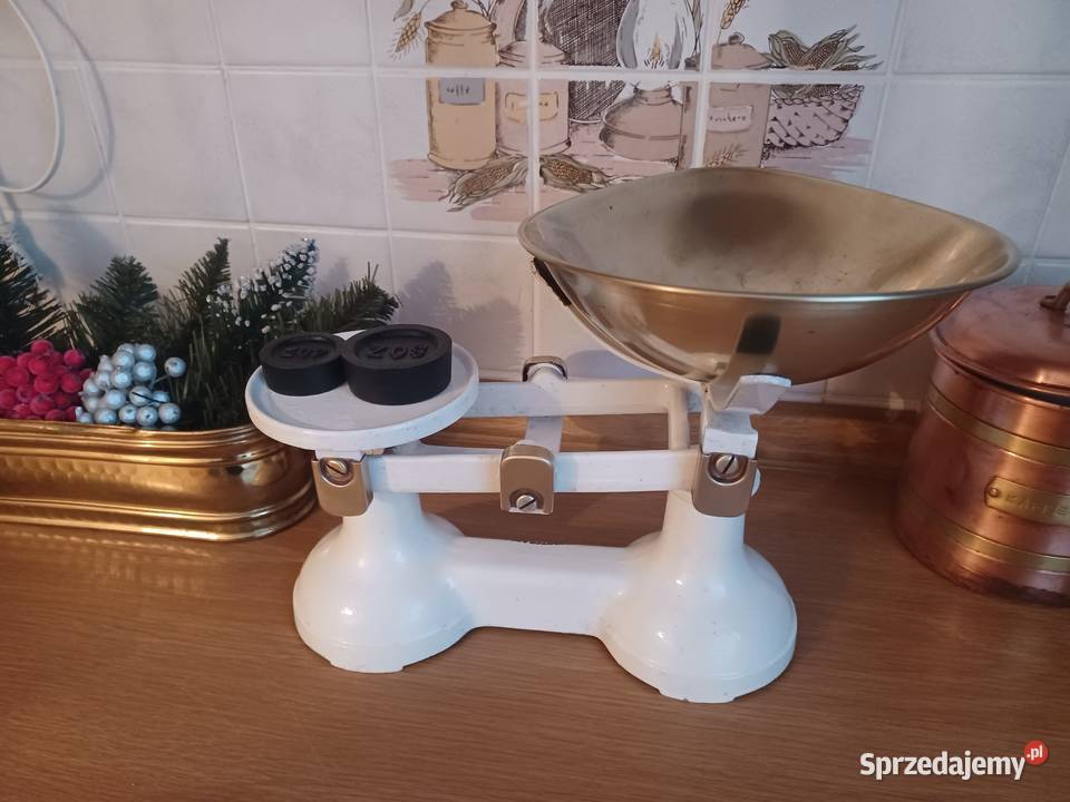 Piękna angielska waga Poznań