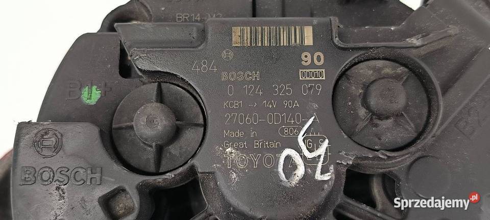 ALTERNATOR TOYOTA AVENSIS 0124325079 Lipno