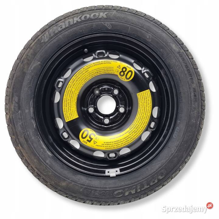 KOŁO ZAPASOWE VW Polo V Fabia II Zapas felga Rudka sprzedam