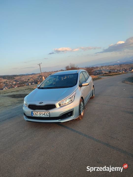 Kia Ceed 2016 benzyna 158100km Samochody osobowe Nowy Targ