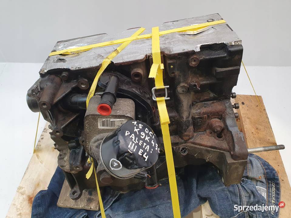DÓŁ SILNIKA K9K430 Nissan Qashqai 15 DCI 110 osobowe