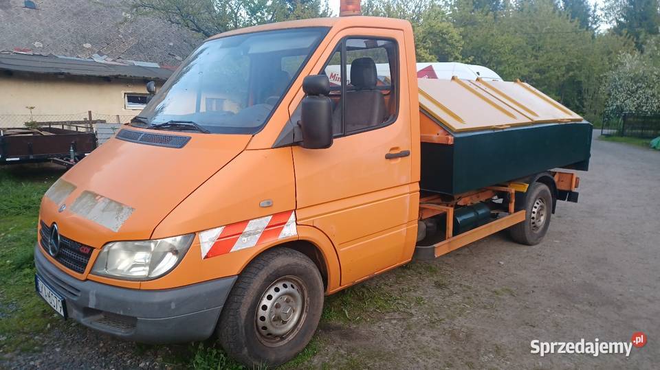 Mercedes Sprinter Śmieciarka wywrot Lubawka