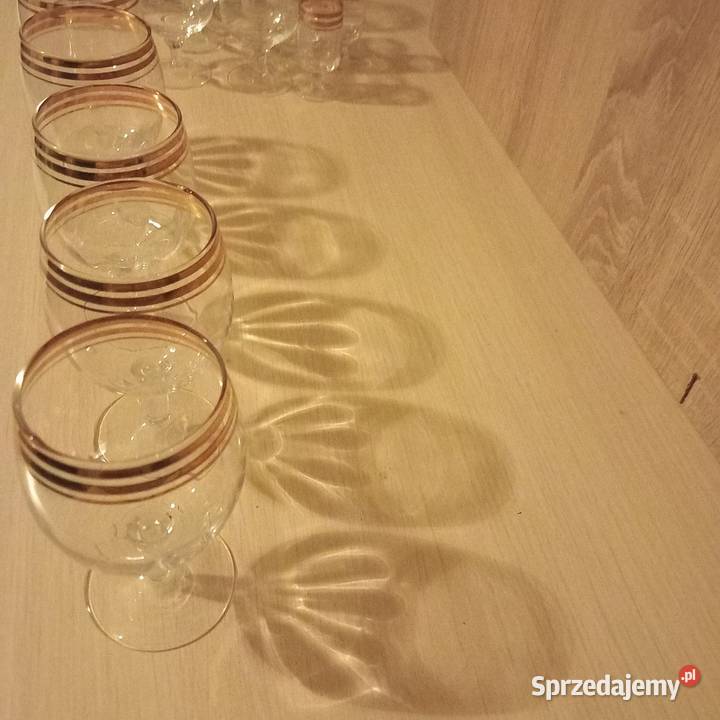 Kieliszki lampki Pieroth Jubilee vintage Łódź