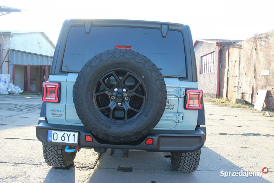 Jeep Wrangler 2024r 20 HYBRYDA 16567K Plugin 375 światła do jazdy dziennej opolskie Nysa