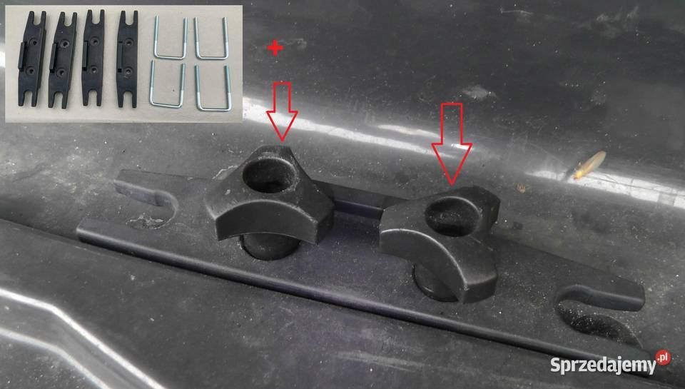 Box bagażnik na dach dachowy narty pojemnik Katowice