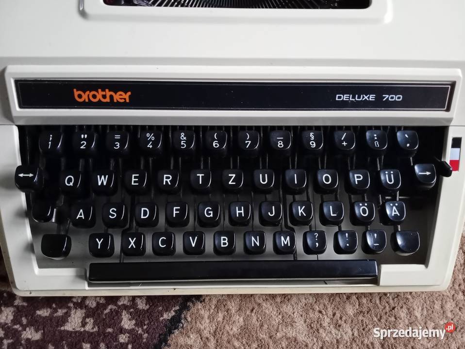 Maszyna do pisania brother deluxe 700 Myślenice sprzedam