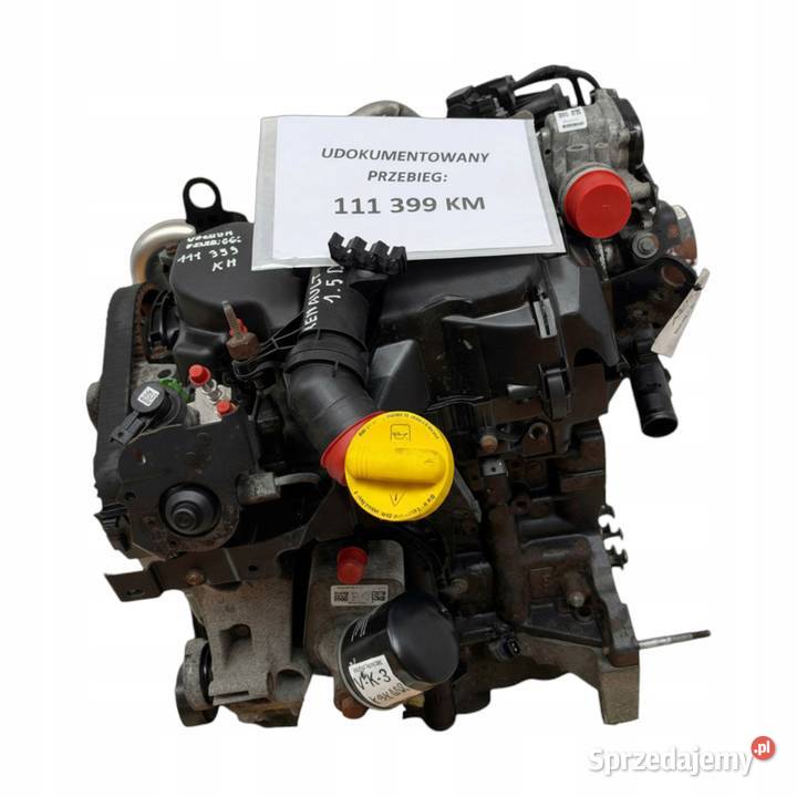 SILNIK K9K608 Renault Captur Clio IV Kangoo II Chełm