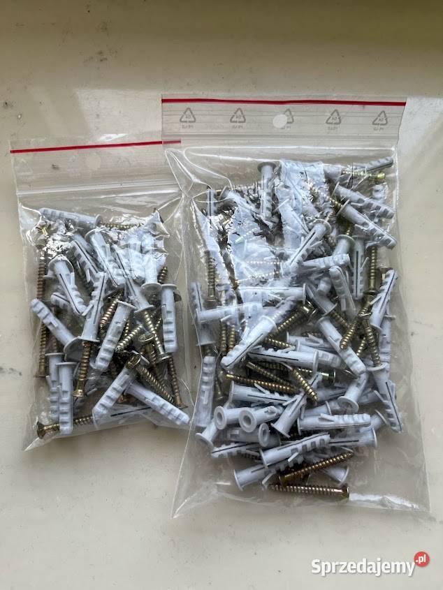 Wkręty fi 6 z kołkami Pińczyce sprzedam