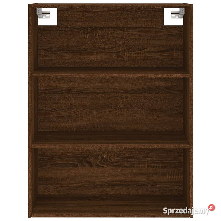 Witrynka brązowy dąb 695x34x180 materiał Warszawa sprzedam